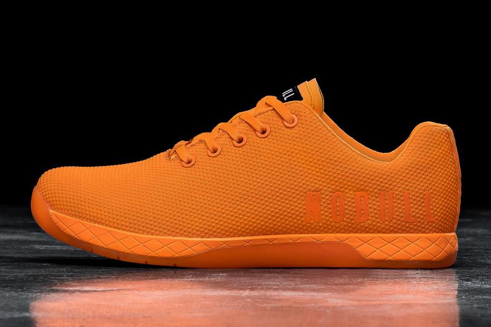 NOBULL Men's Training Shoes - Neon Orange - Ireland (3708OSWMN)